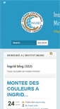 Mobile Screenshot of institut-ingrid.net
