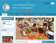 Tablet Screenshot of institut-ingrid.net